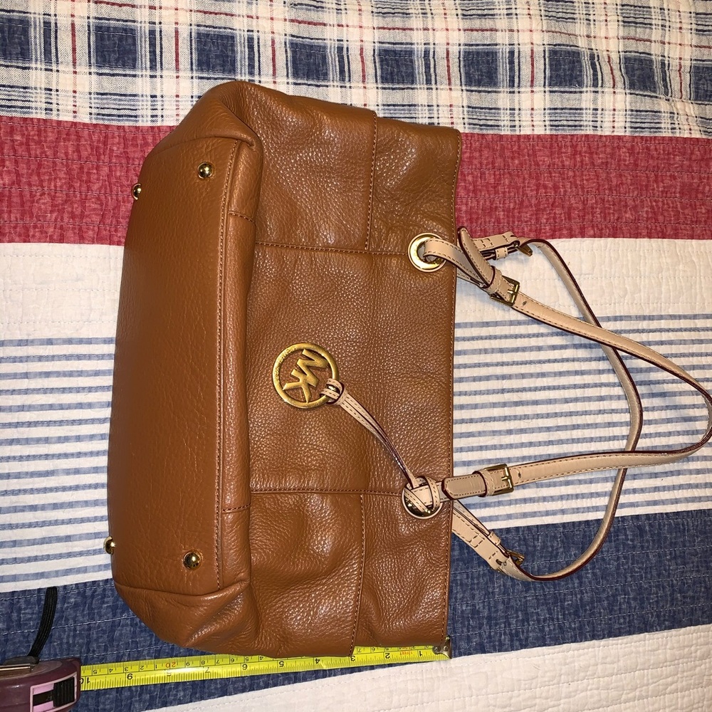 ***SOLD***Michael Kors Leather Tote - Picture 6 of 6